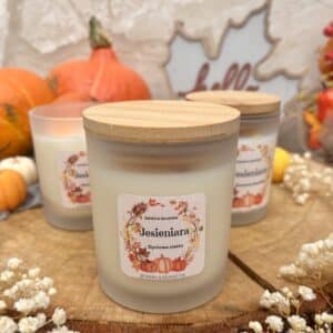 JESIENIARA z drewnianym knotem 160 g