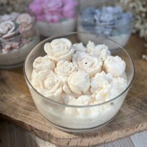 Świeca sojowa "Biała Elegancja" 800 g