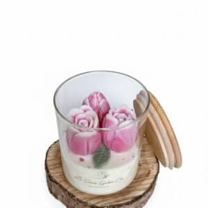 Świeca sojowa „Tulipanowa Harmonia” 280 g