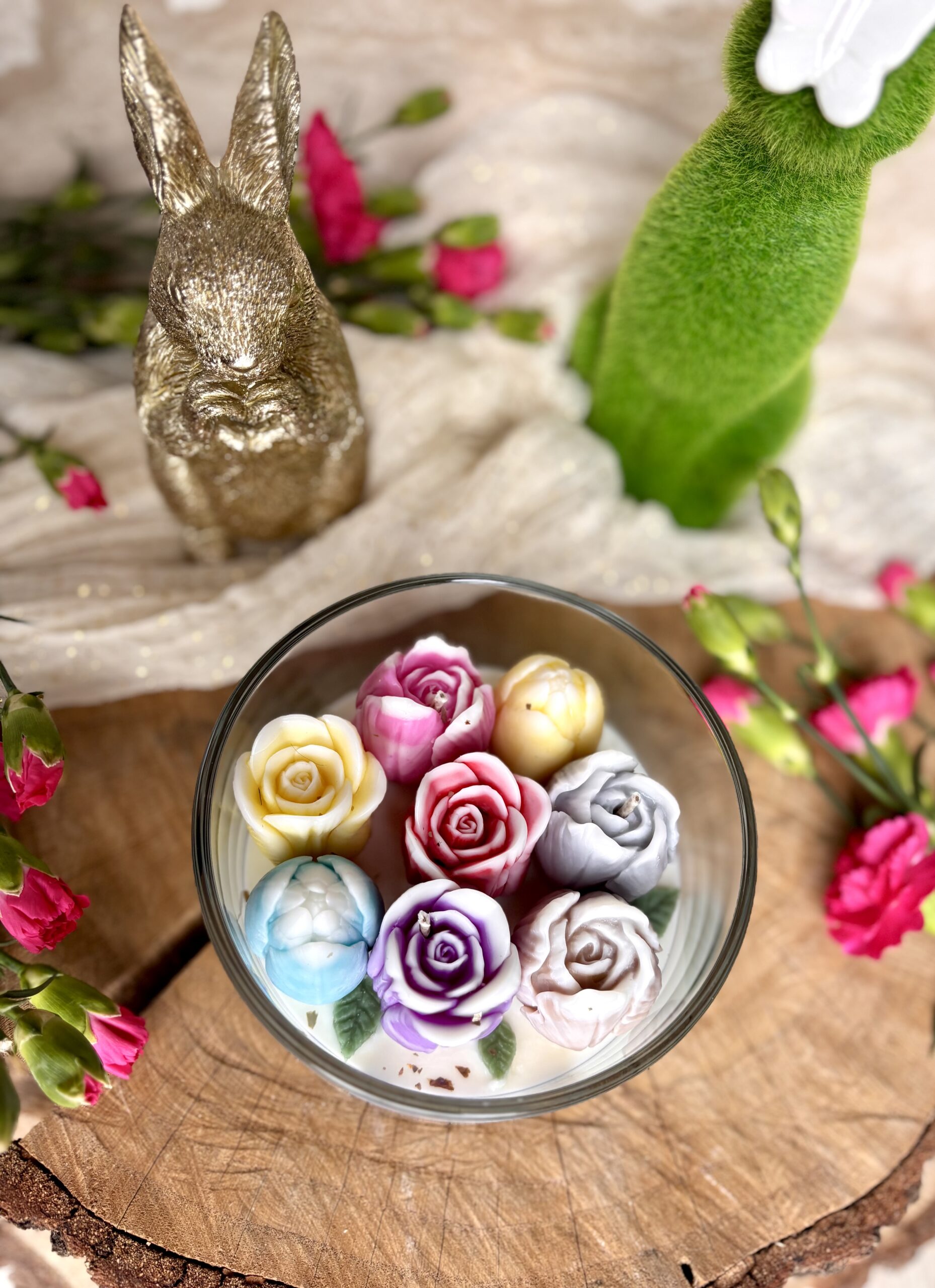 Świeca sojowa „Tulipanowy Ogród” – 400 g - obrazek 6