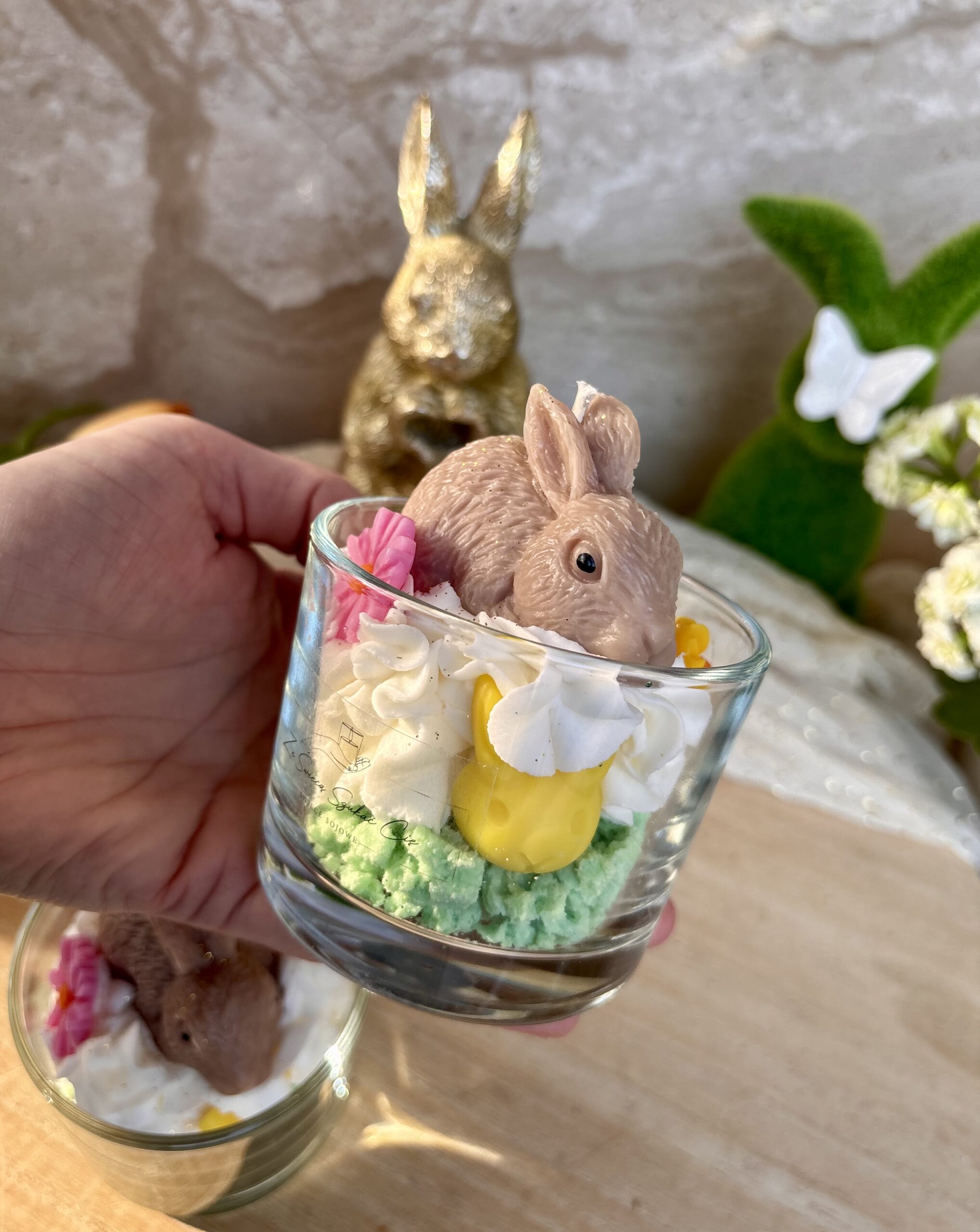 Świeca Sojowa Wielkanocny Zajączek 130 g - obrazek 7