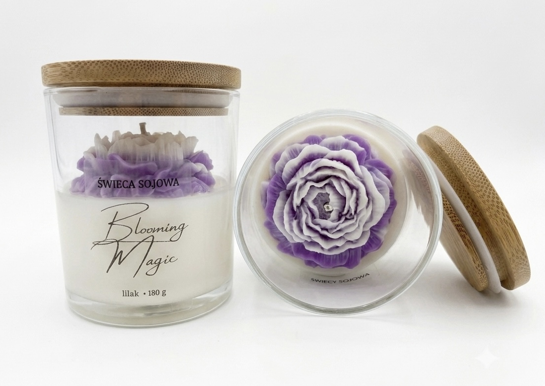 Świeca Sojowa Blooming Magic 180 g