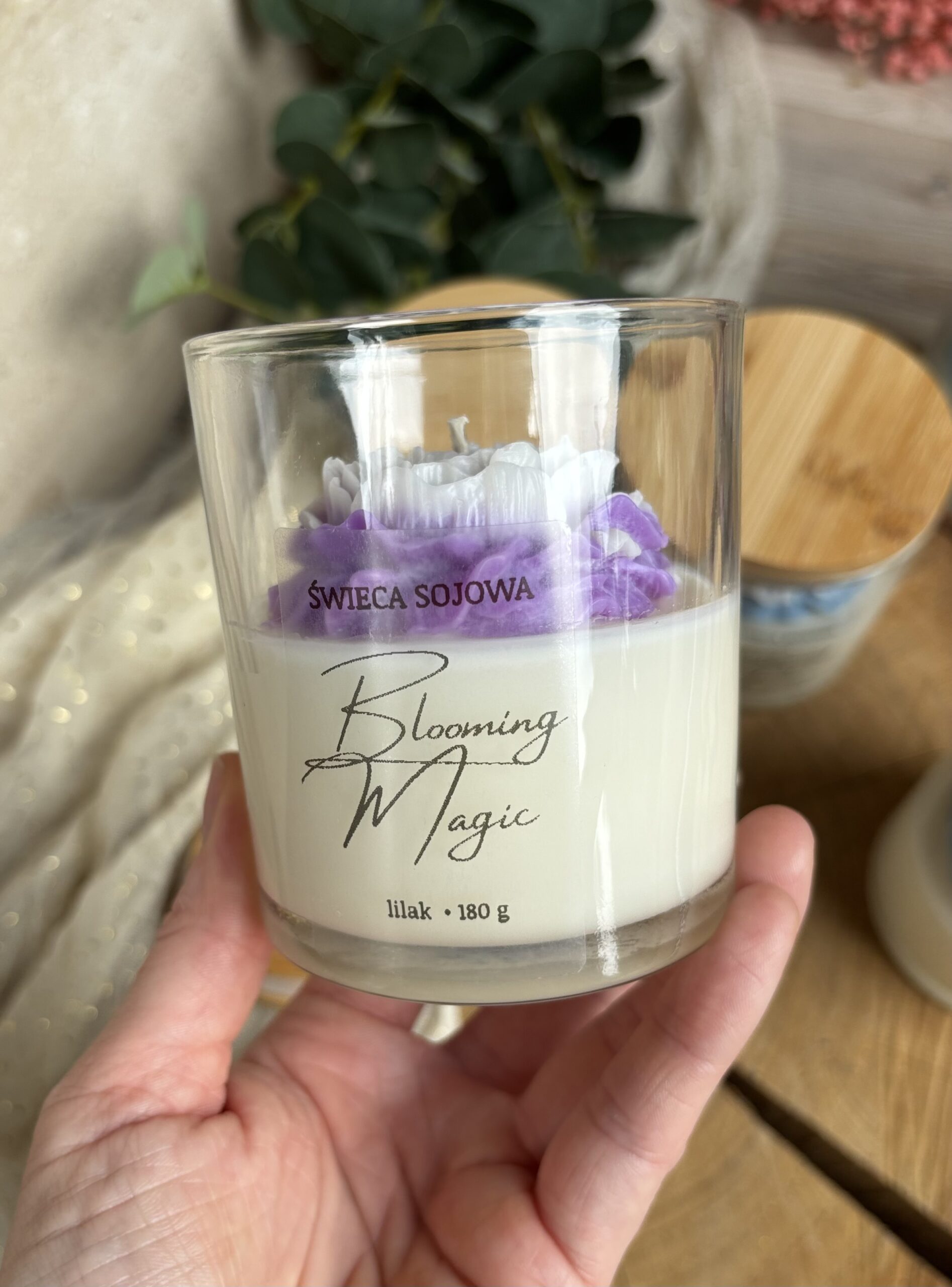 Świeca Sojowa Blooming Magic 180 g - obrazek 2