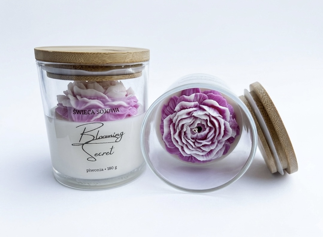 Świeca Sojowa Blooming Secret 180 g