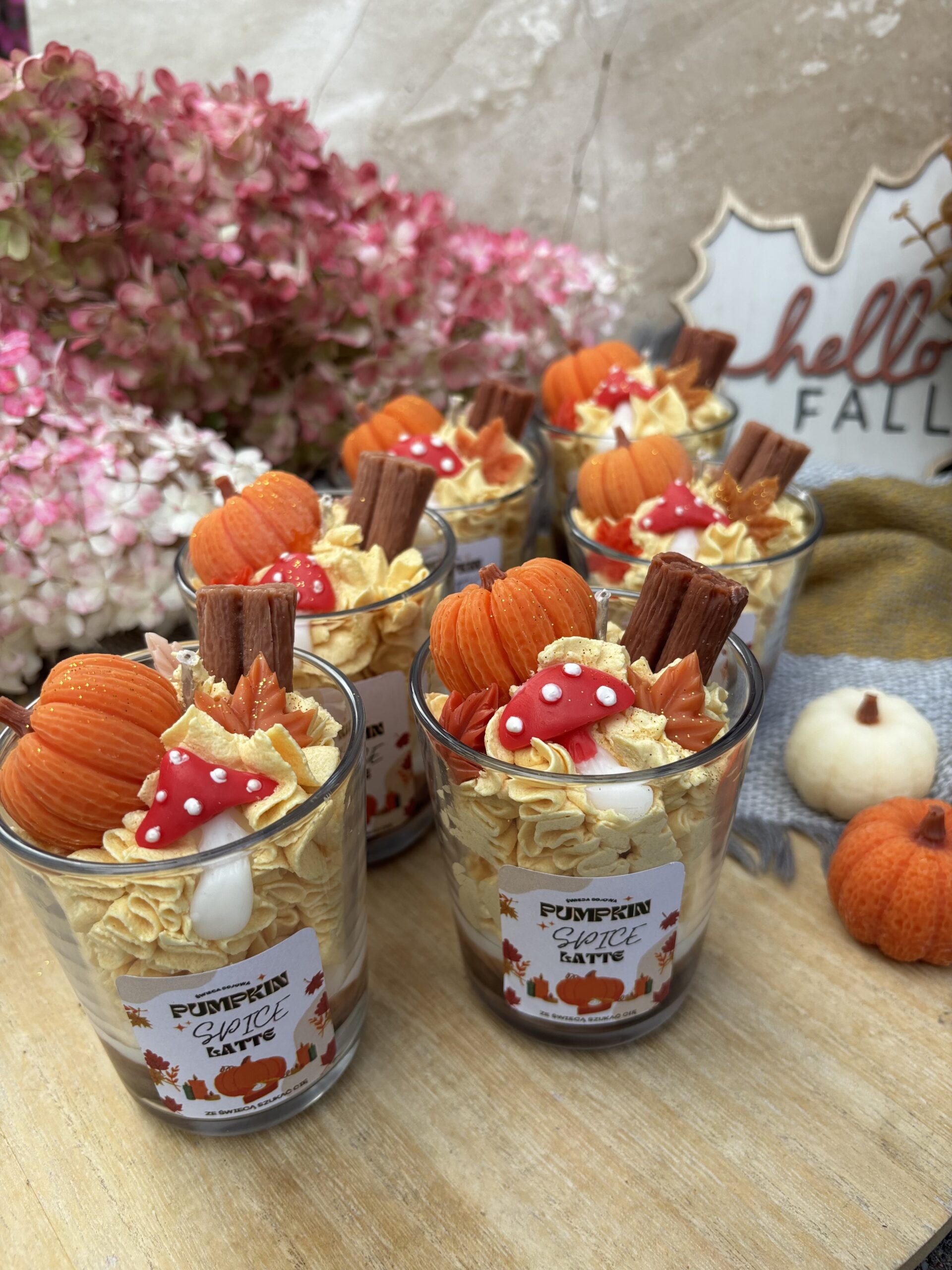 Świeca Sojowa Pumpkin Spice Latte 150 g - obrazek 2