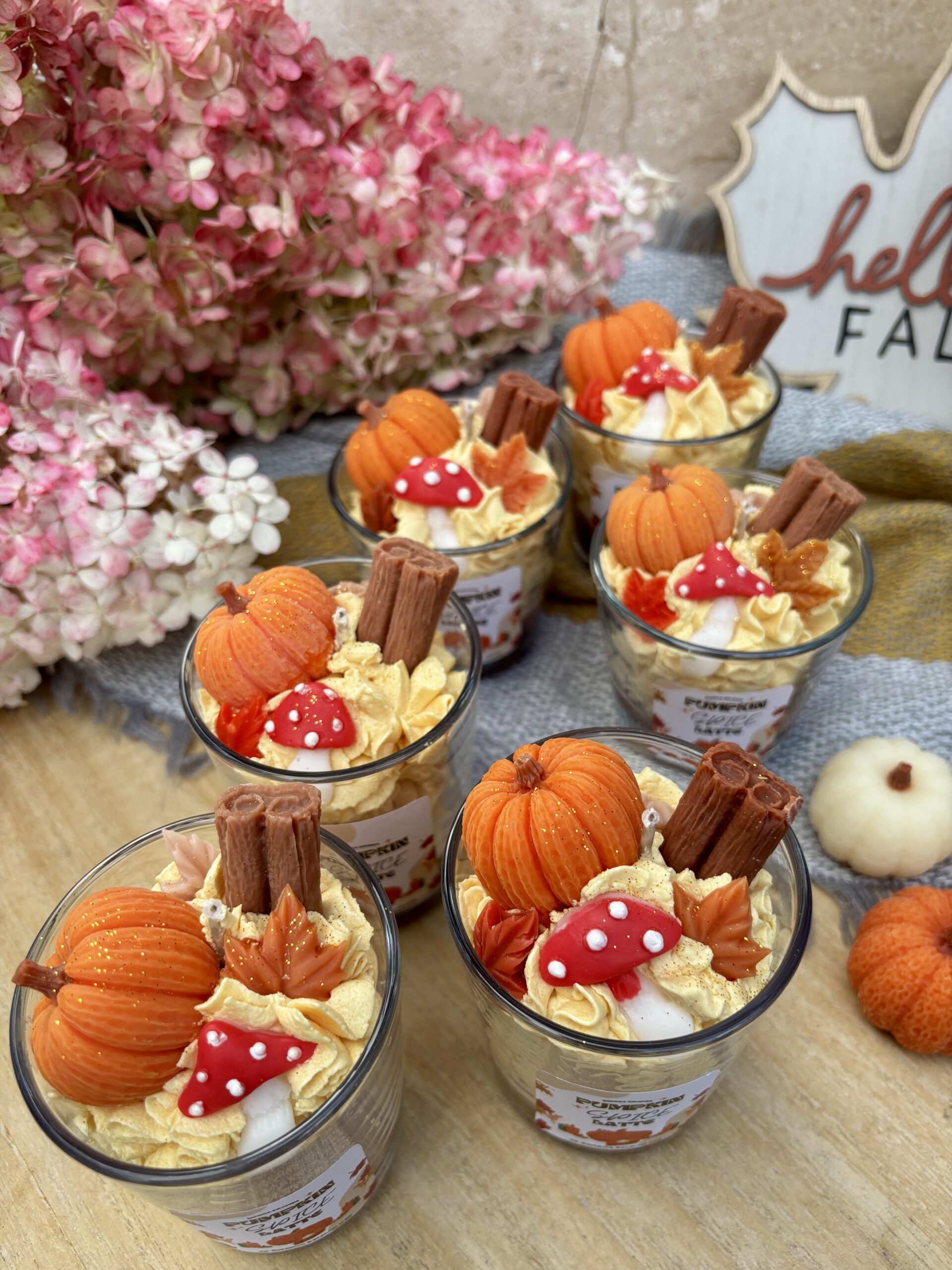 Świeca Sojowa Pumpkin Spice Latte 150 g - obrazek 3
