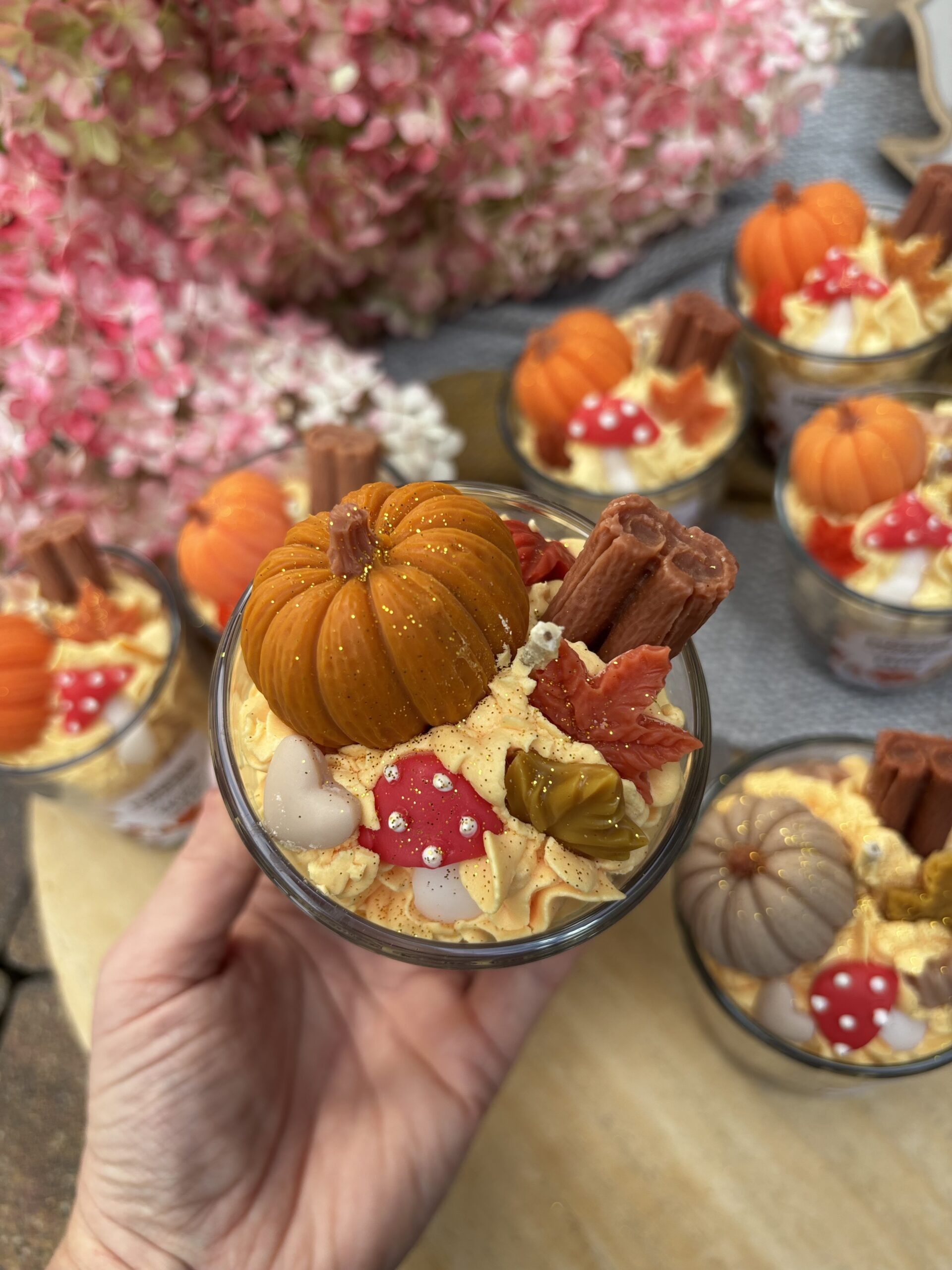 Świeca Sojowa Pumpkin Spice Latte 180 g - obrazek 2