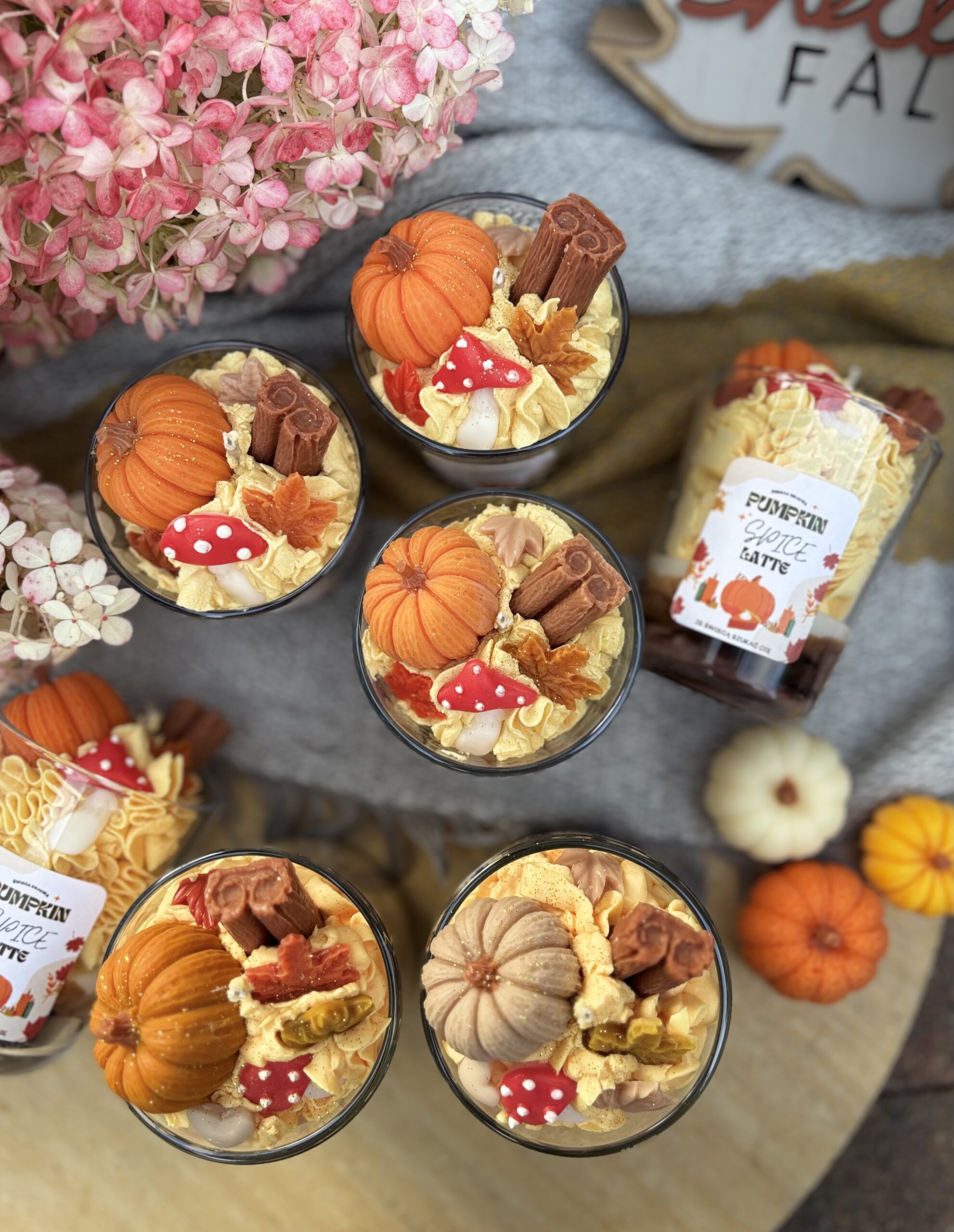 Świeca Sojowa Pumpkin Spice Latte 150 g - obrazek 4