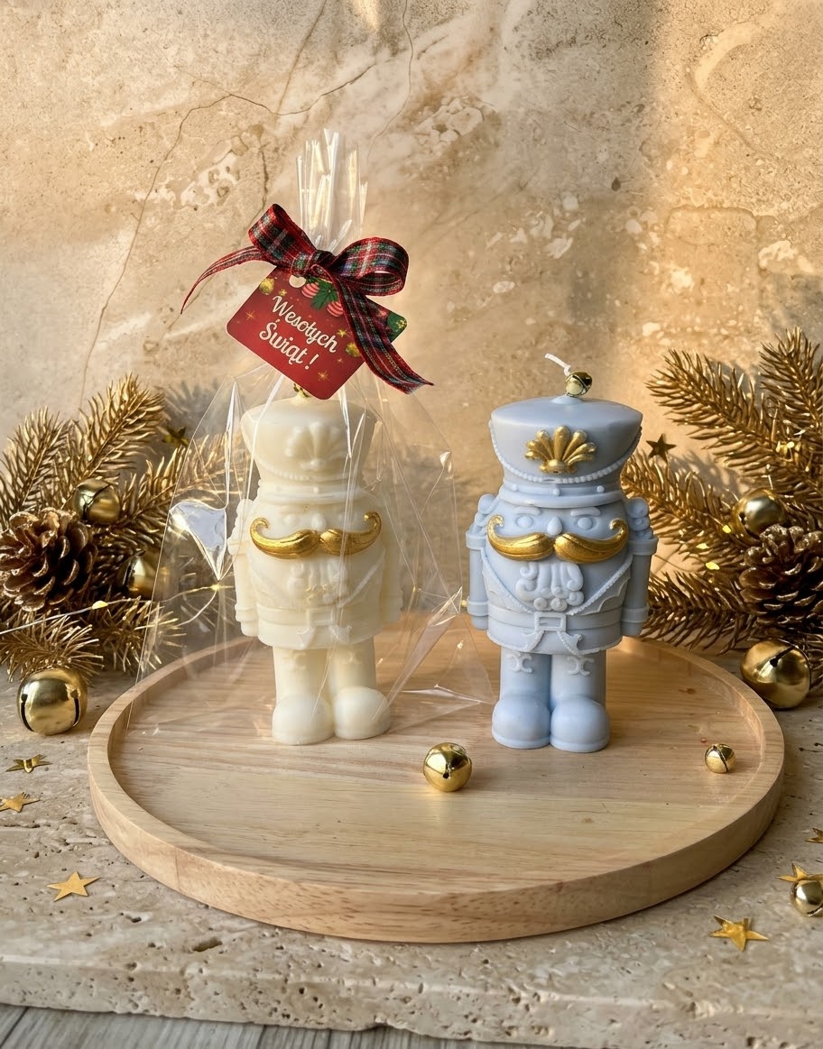 Świeca sojowa Dziadek do Orzechów 250 g - obrazek 3